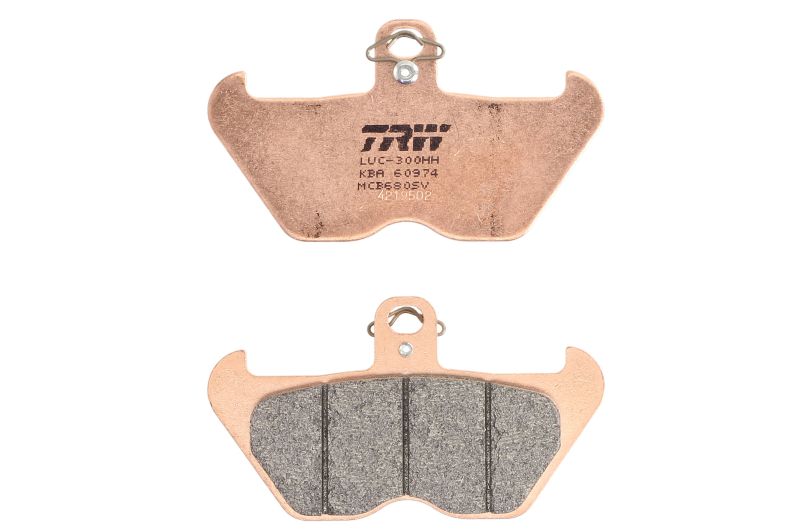 TRW ZF brake pads KH407 KH246 sintered STREET BMW K1 88-93, K 100 89-92, R 1100 GS / R / RS / RT / S / ST 93-06, R 1150 GS 99-01, K 1200 LT / RS 97-00, R 1200 C 98-02, front